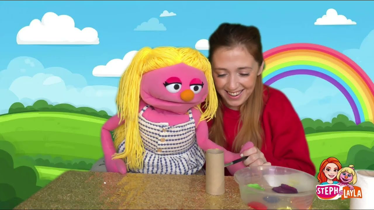 Puppet Crafts for Toddlers: Toilet Roll Monsters 👾