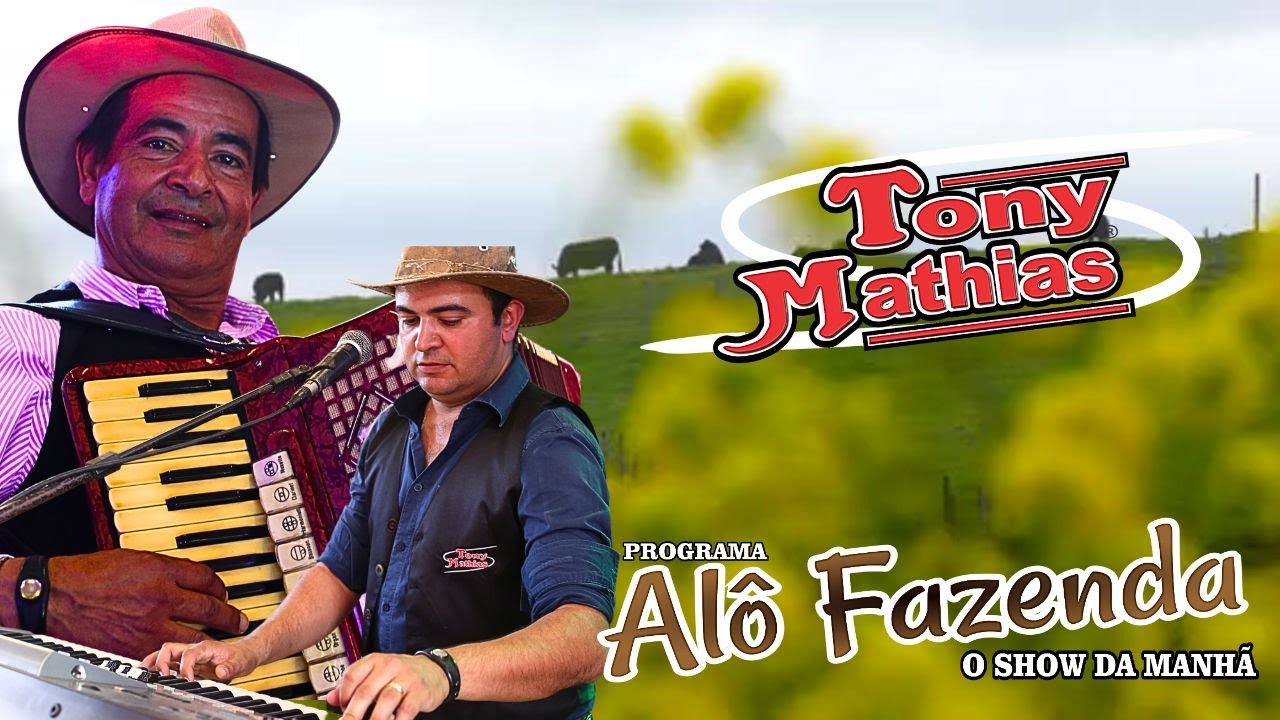 22/01/2026 Tony Mathias ao VIVO no ALO FAZENDA O SHOW DA MANHA