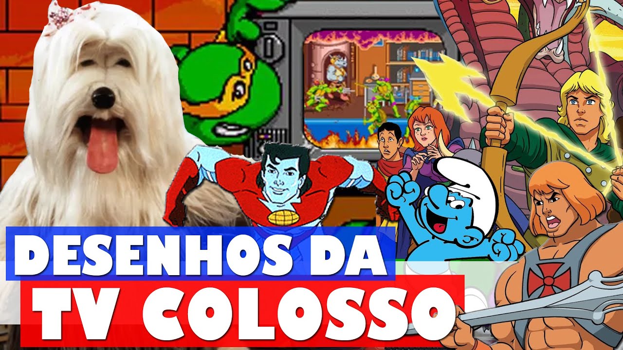TOP 10 OS MELHORES DESENHOS DA TV COLOSSO - QUAL O SEU FAVORITO? [DOMINGO ANIMADO]