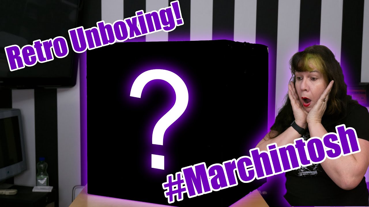 Unboxing old Macs for #Marchintosh