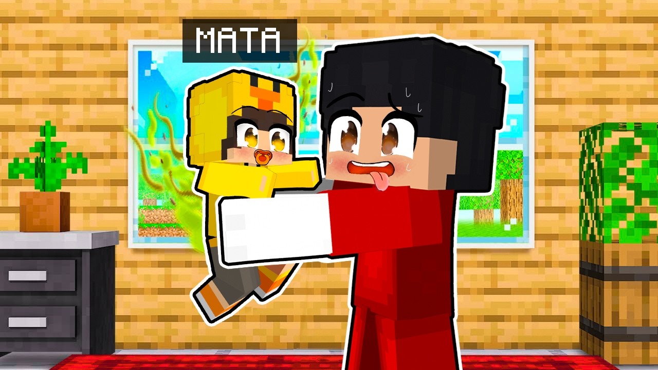 Čuvam Mladjeg Brata u Minecraftu