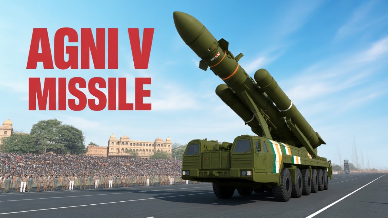 Самый опасный военный парад в Индии | Ракеты AGNI V и ядерный арсенал