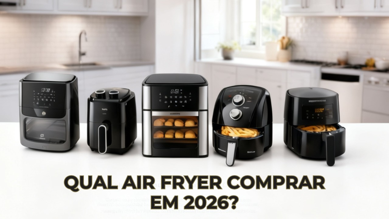 Qual Air Fryer Comprar em 2026? As 5 Melhores (Mondial, Walita RI925, Electrolux)