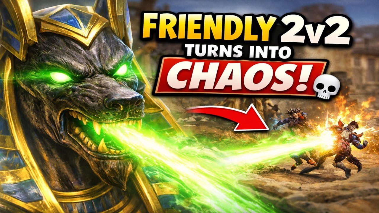 Friendly 2v2 Turns Into Chaos 💀 #smite2  #smite  #smitegame  #memes  #funny  #gaming