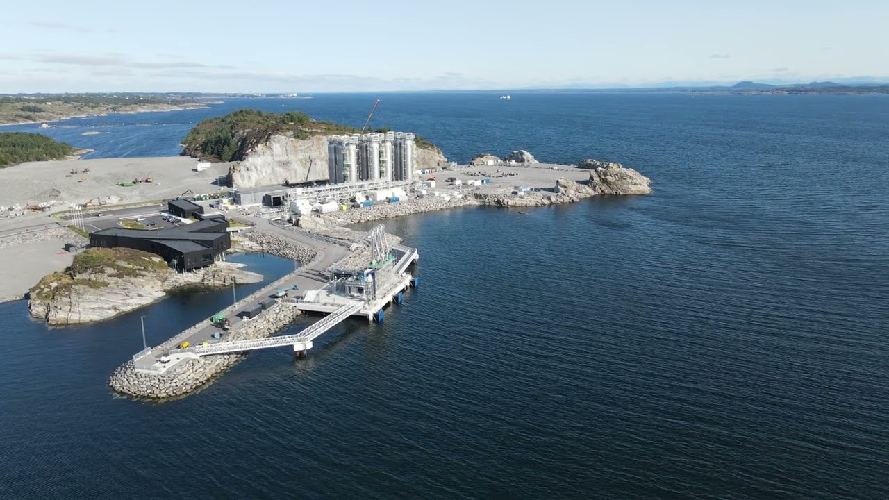 Northern Lights CO2 receiving facilities September 2023