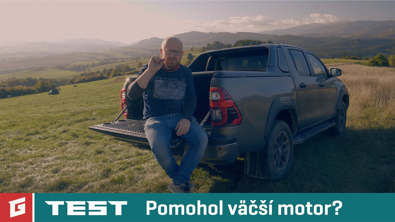 TOYOTA HILUX 2,8 D-4D Invincible SPORT 4x4 (2021) - ENG SUB - TEST - GARAZ.TV