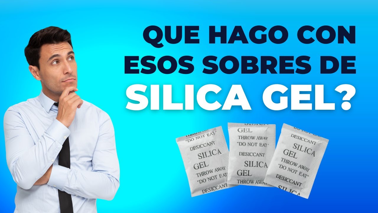 11 Usos Increibles del gel de silice (silica gel) que no sabias en este 2022. Ya no botes los sobres
