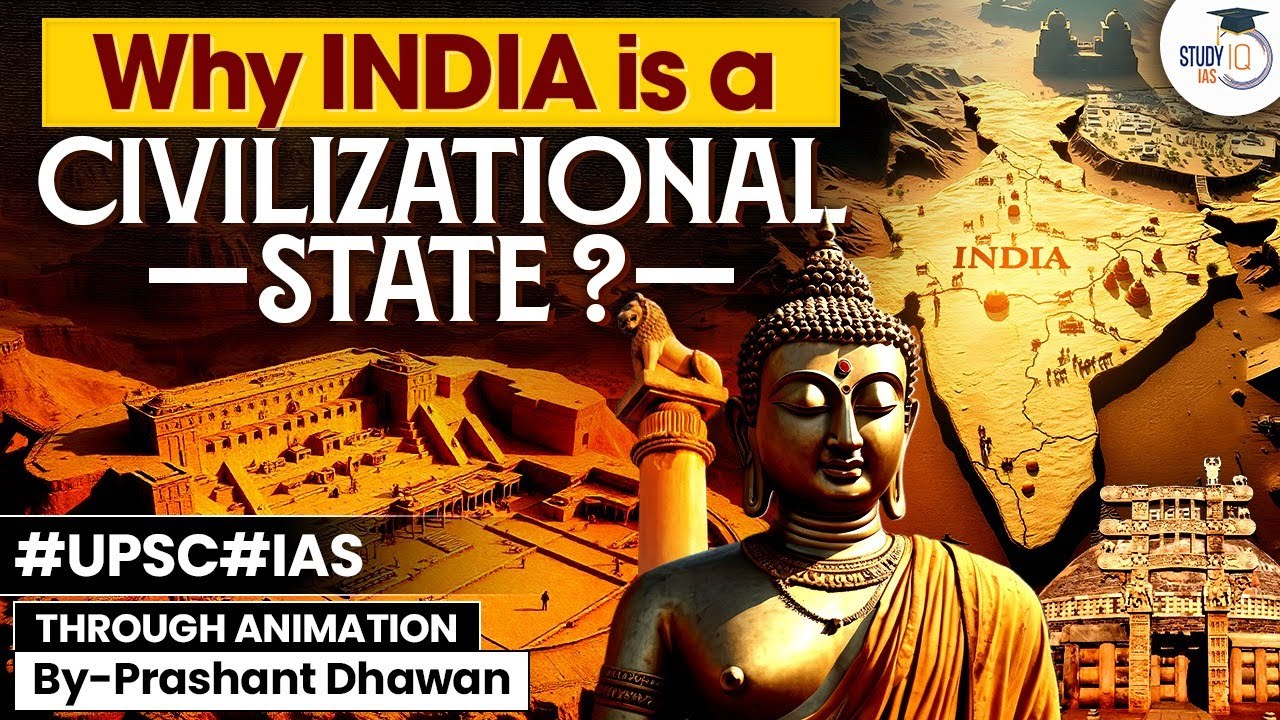 Why India is a Civilizational state? | Indus valley Civilization | History | Prashant Dhawan | UPSC