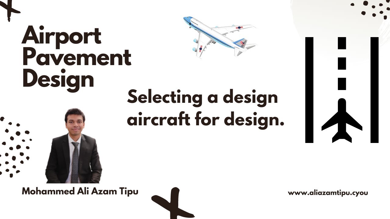 Airport Pavement Design in FAA method - Part 1 Design Aircraft selection theory and example math.