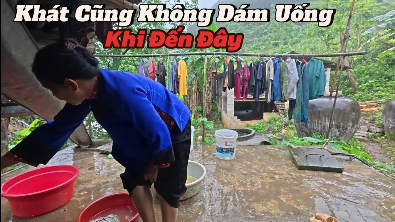 Rùng mình khi biết cuộc sống ở đây phải uống nước này_ Shuddering to know the life of this place