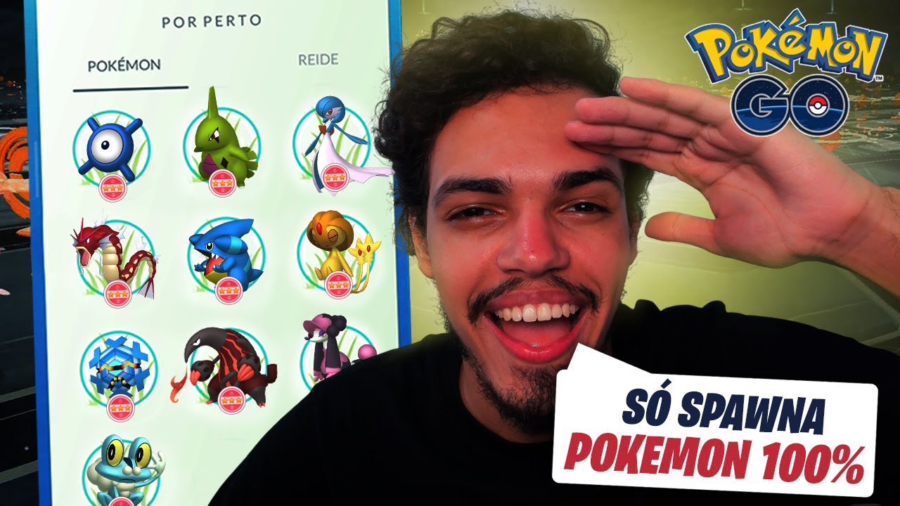 ESSE LUGAR SÓ SPAWNA POKÉMON 100% (MELHOR LUGAR DO MUNDO?) -  POKÉMON GO