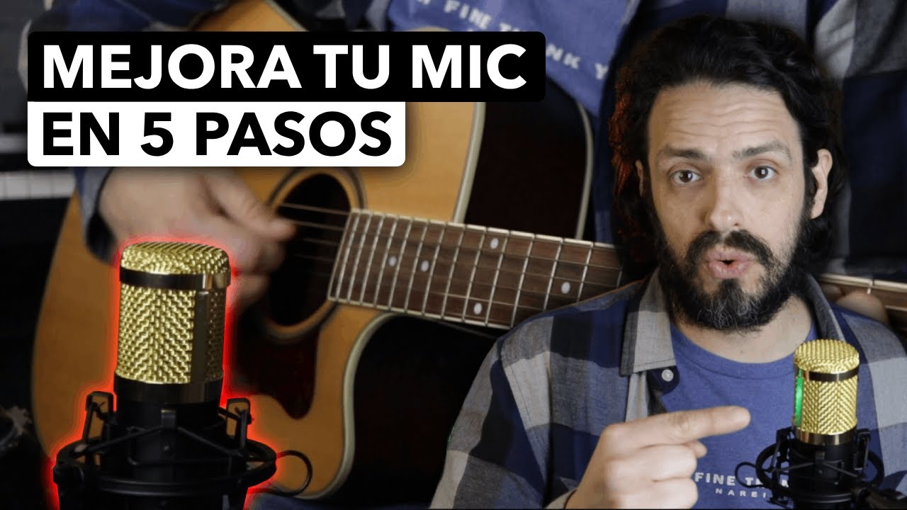 Cómo MEJORAR TU MICRÓFONO BARATO en 5 PASOS