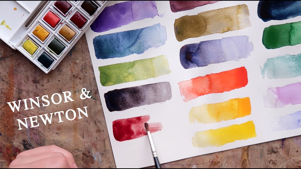 Большой обзор акварели Winsor&Newton