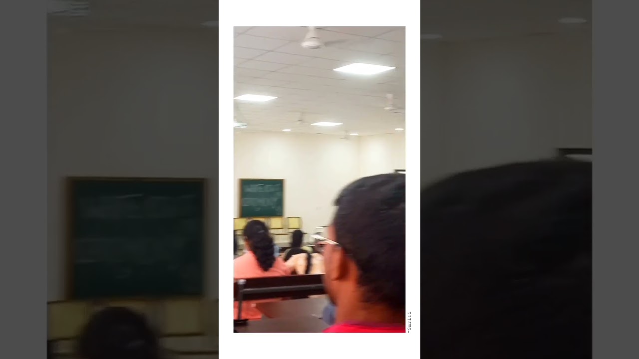 Classroom of Government Medical College Sangareddy! 