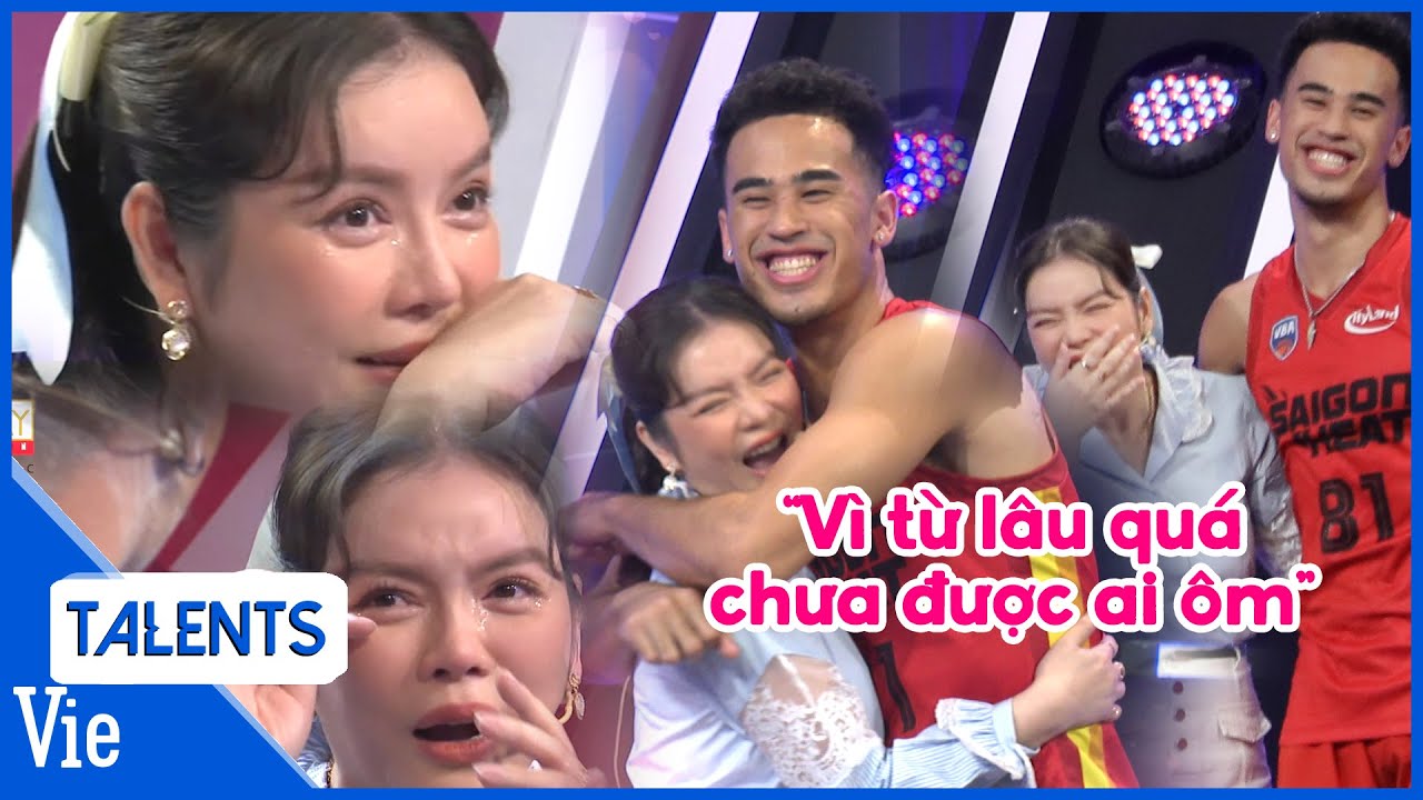 Lý Nhã Kỳ ôm lấy chàng trai bóng rổ Việt kiều và bật khóc: 