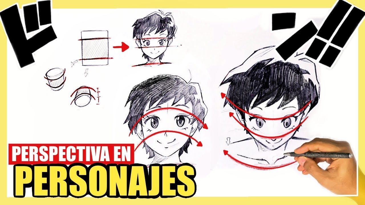 Como DIBUJAR Caras EN PERSPECTIVA (BÁSICO)  | Why So Gurin