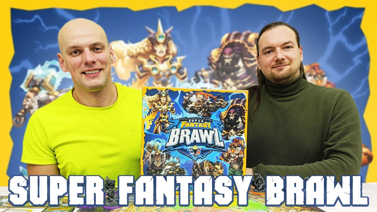 Super Fantasy Brawl - Играем в настольную игру