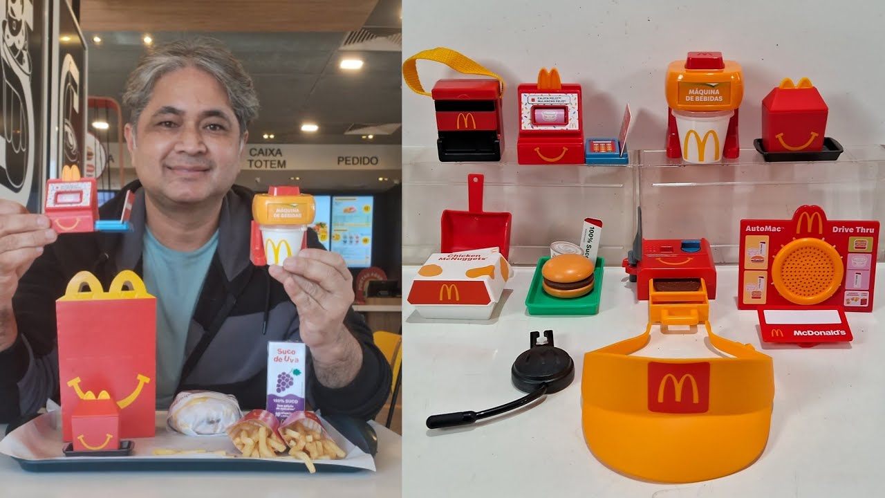 Brincando de Mequi no Mclanche Feliz Julho de 2025