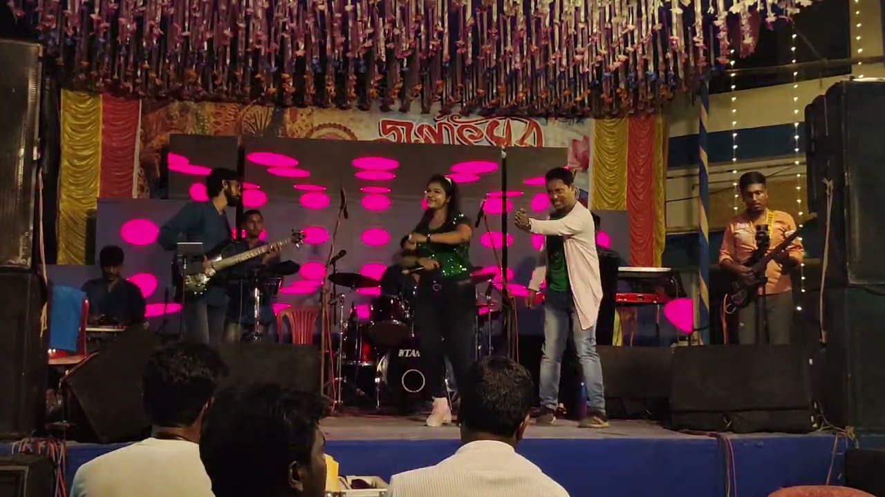 #Bondhu tumi koi 🫡#livemusic #Anchor dadar dance ta fatafati chilo kintu guys 😻🔥😻just see 