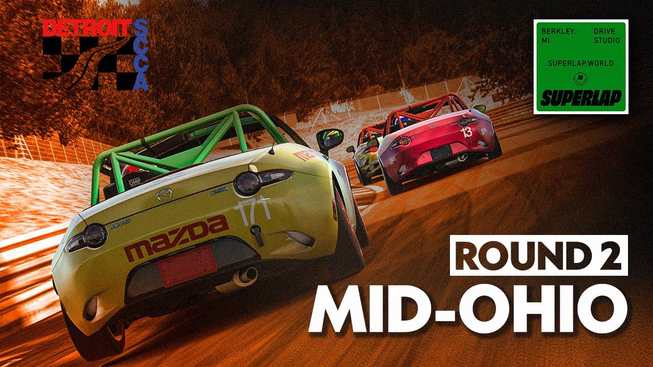 DRSCCA x SUPERLAP Winter Season 2026 | Round 2 at Mid Ohio