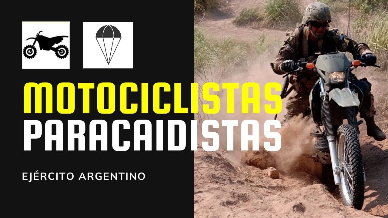 Curso de CONDUCTOR MOTOCICLISTA 2021 / PARACAIDISTAS / ETA Y TOE / IV Brigada Paracaidista.