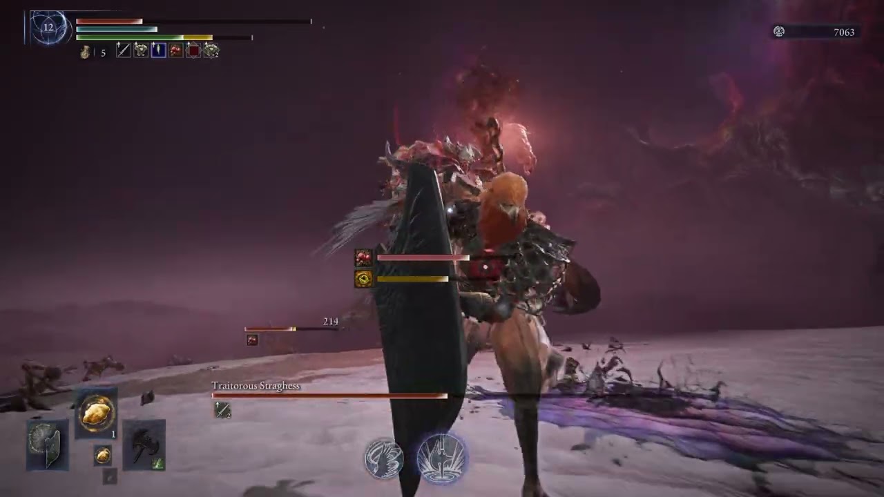 (Block/Deflect Only) (Dreglord/Traitorius Straghess) (Guardian) (Elden Ring Nightreign)