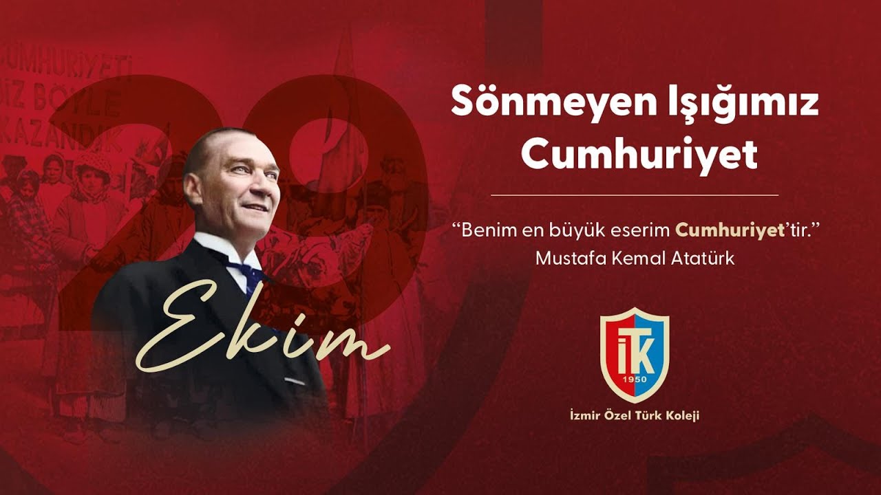 Sönmeyen Işığımız Cumhuriyet - Büyükçiğli Kampüsü 29 Ekim Resepsiyonu