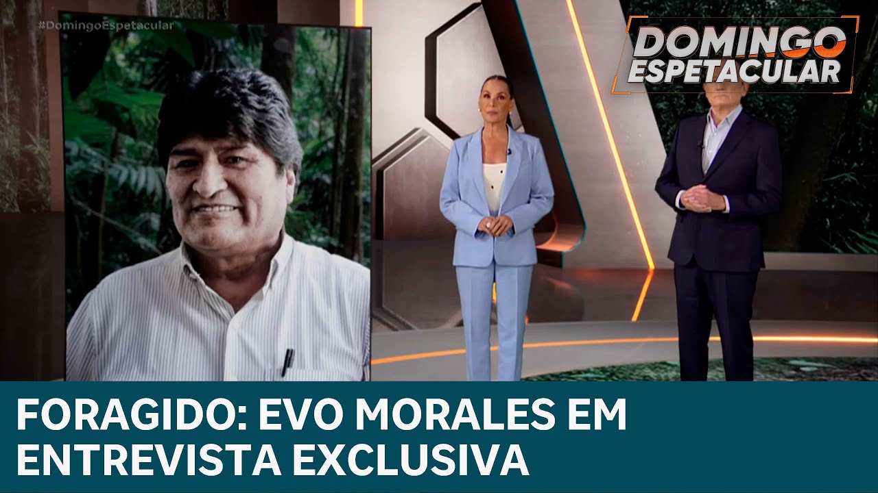 Exclusivo! Foragido da Justi&ccedil;a, ex presidente Evo Morales fala sobre medo da pris&atilde;o