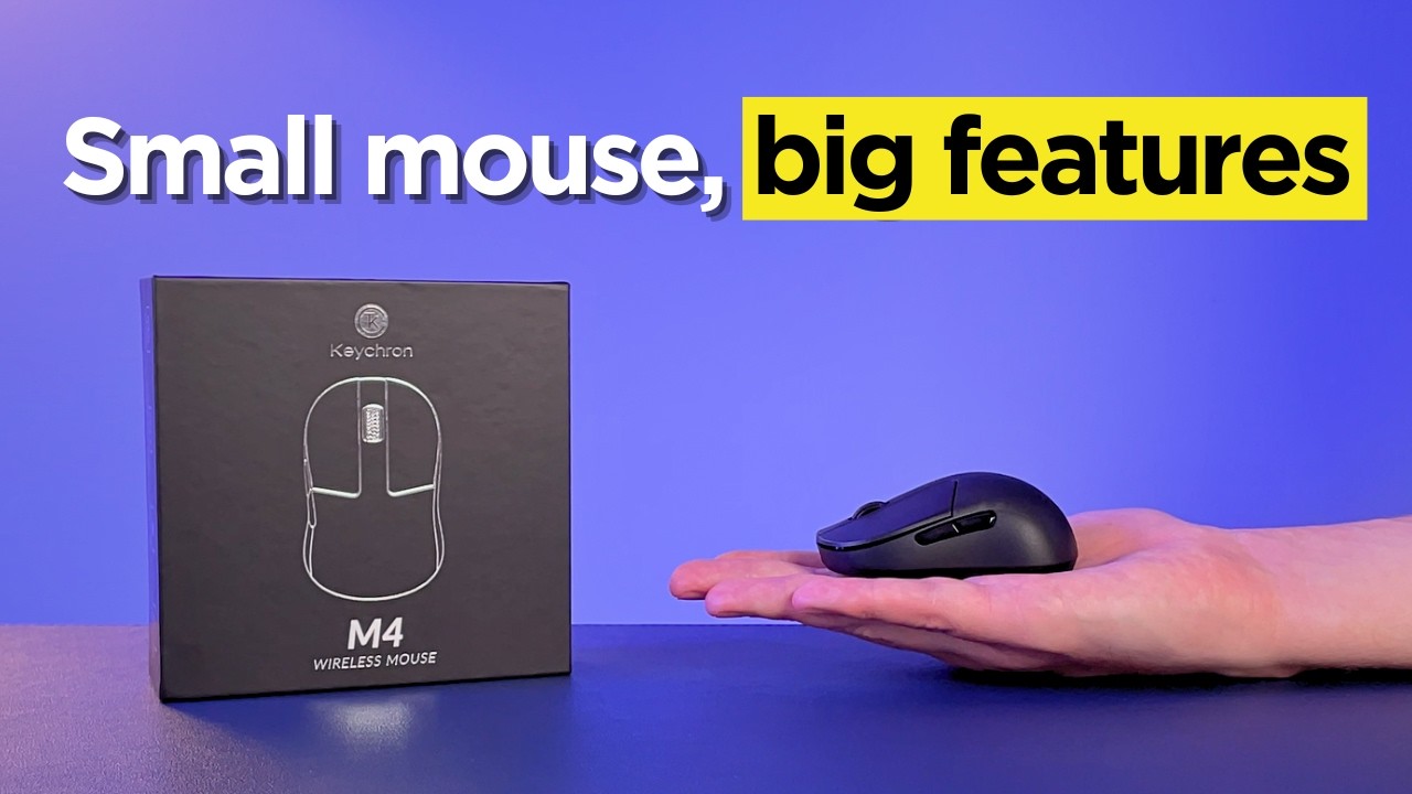 Обзор Keychron M4: ИДЕАЛЬНАЯ мышь с удобным захватом за 50 долларов?