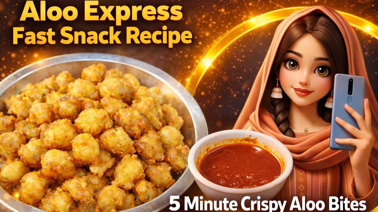 Crispy Aloo Snack Recipe | Cornflour Aloo Bites | Easy & Fast Recipe | Naziyaj Riyan Recipes 🍟✨