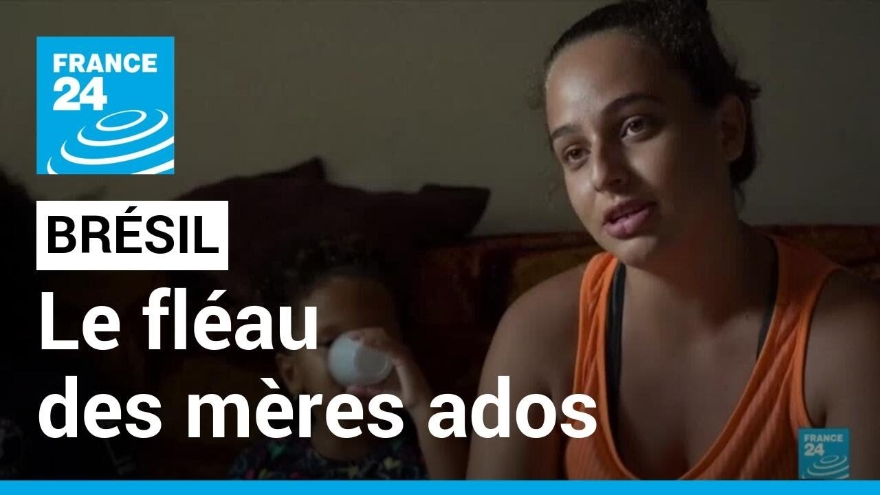 Au Brésil, le fléau des mères ados • FRANCE 24