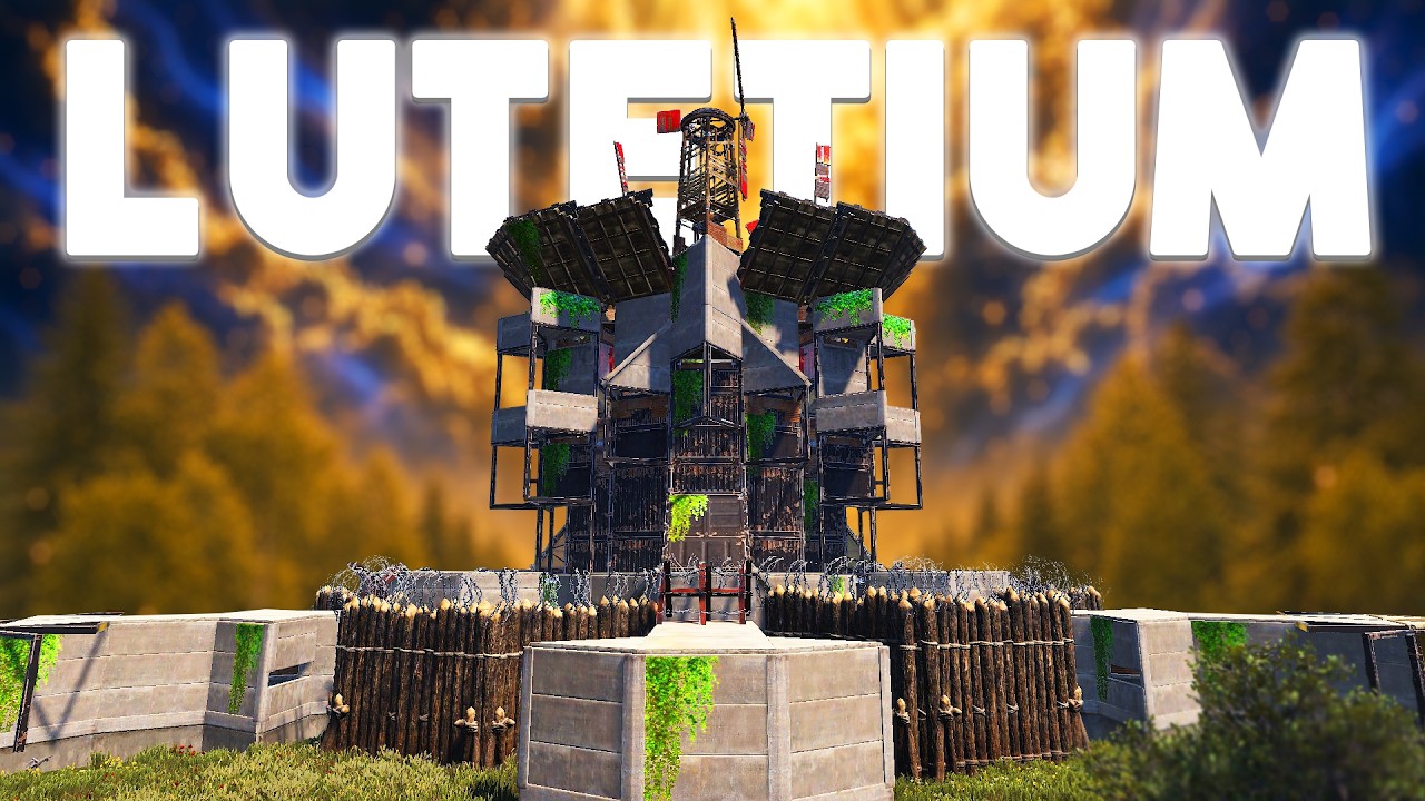 МОЙ ЛУЧШИЙ дизайн базы для ДУО/ТРИО | Анти-осада &mdash; Lutetium | Rust 2026