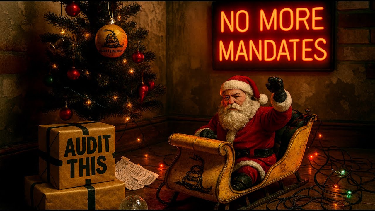 Jingle Bells, Congress Smells | Libertarian Pop-Punk Christmas Anthem (Official Holiday Satire)