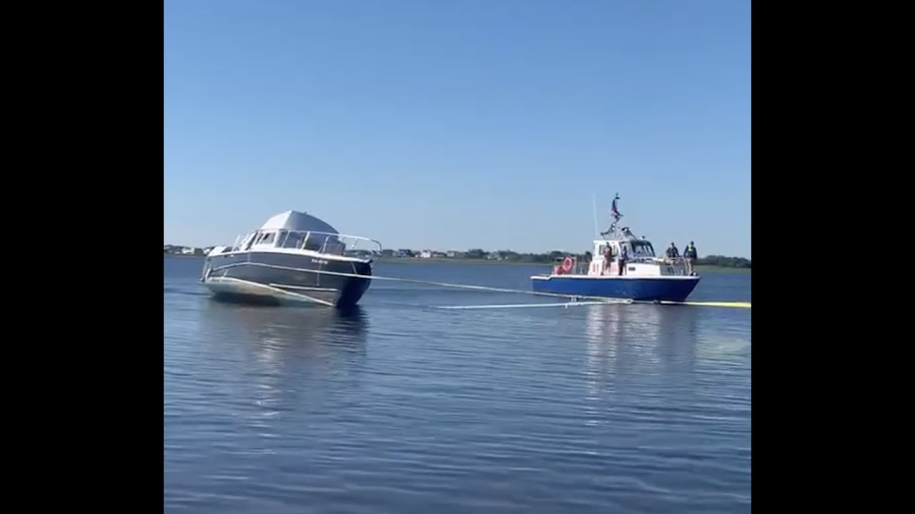 Mysterious abandoned boat in N.J. bay is finally removed