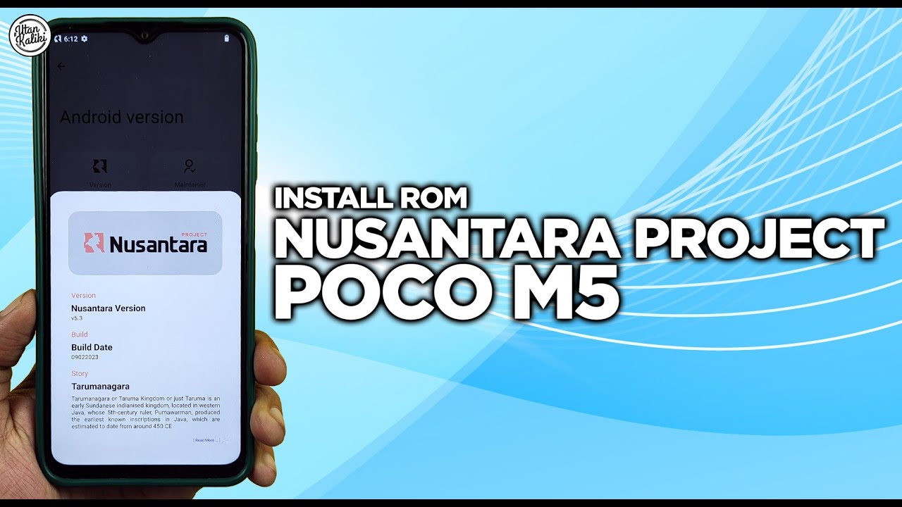 Установите пользовательский ром NUSANTARA PROJECT POCO M5 — пользовательский ром для настоящих игр?