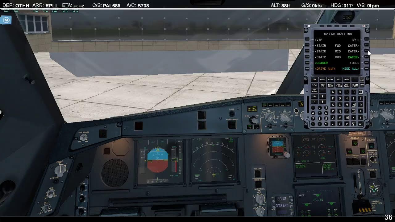 {X PLANE 11) JARDESIGN A330  !!! Full Flight from OTHH - RPLL Flying  Fun!