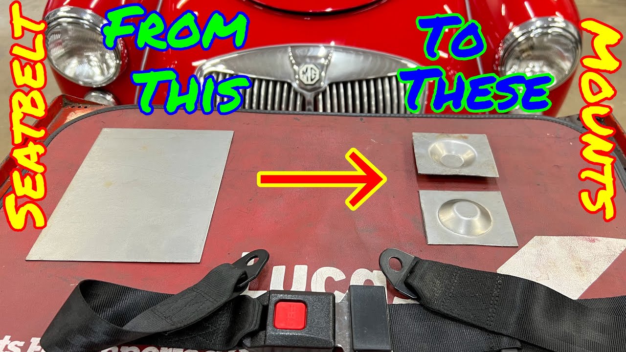 Making factory style MGA inner seatbelt mounts at home?