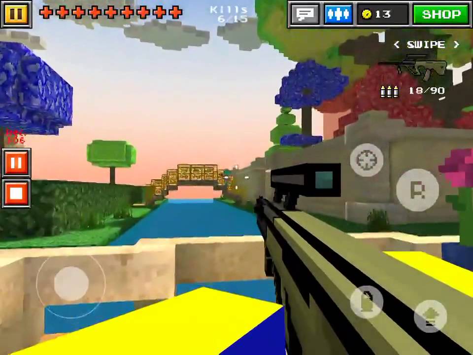 Pixel gun 3d testing some of my guns