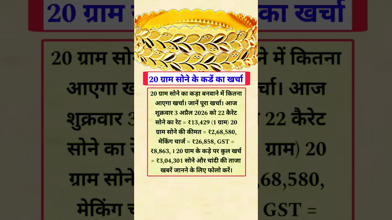 Cost of making a 20 gram gold bracelet. Gold price today. Silver price today. #shorts #gold #silver