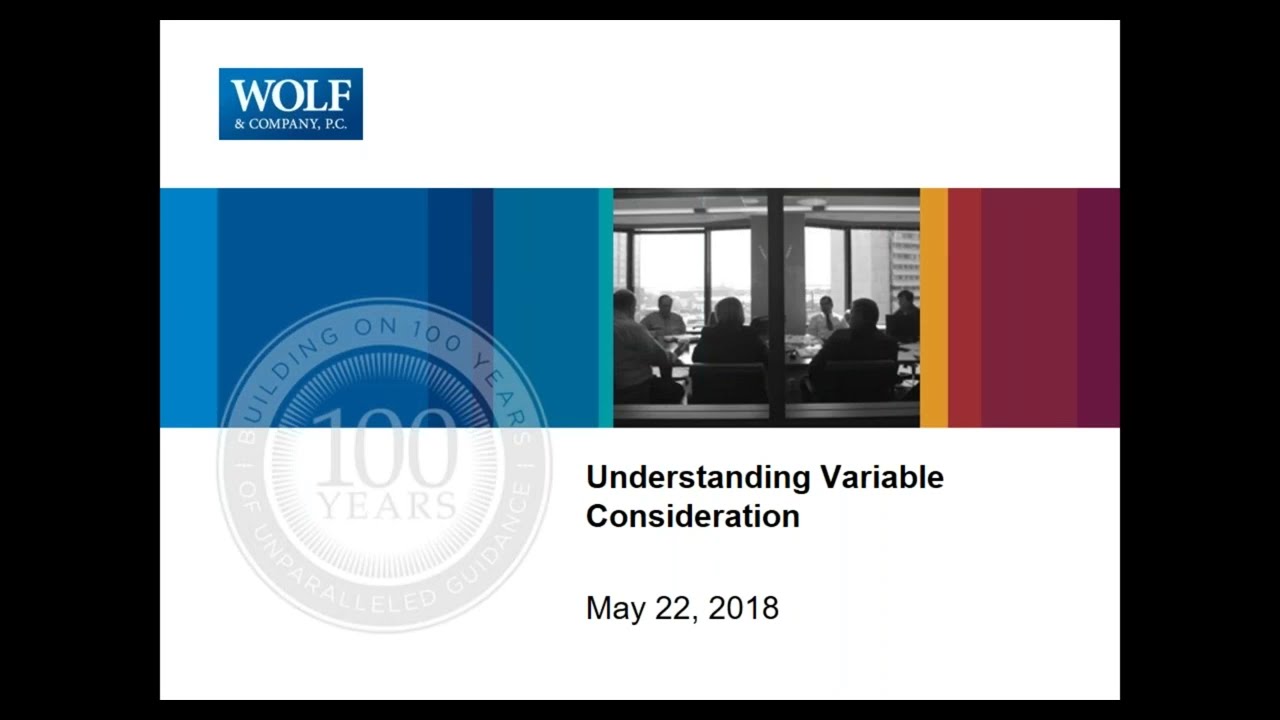 Revenue Recognition – Variable Consideration & Allocation of Transaction Price