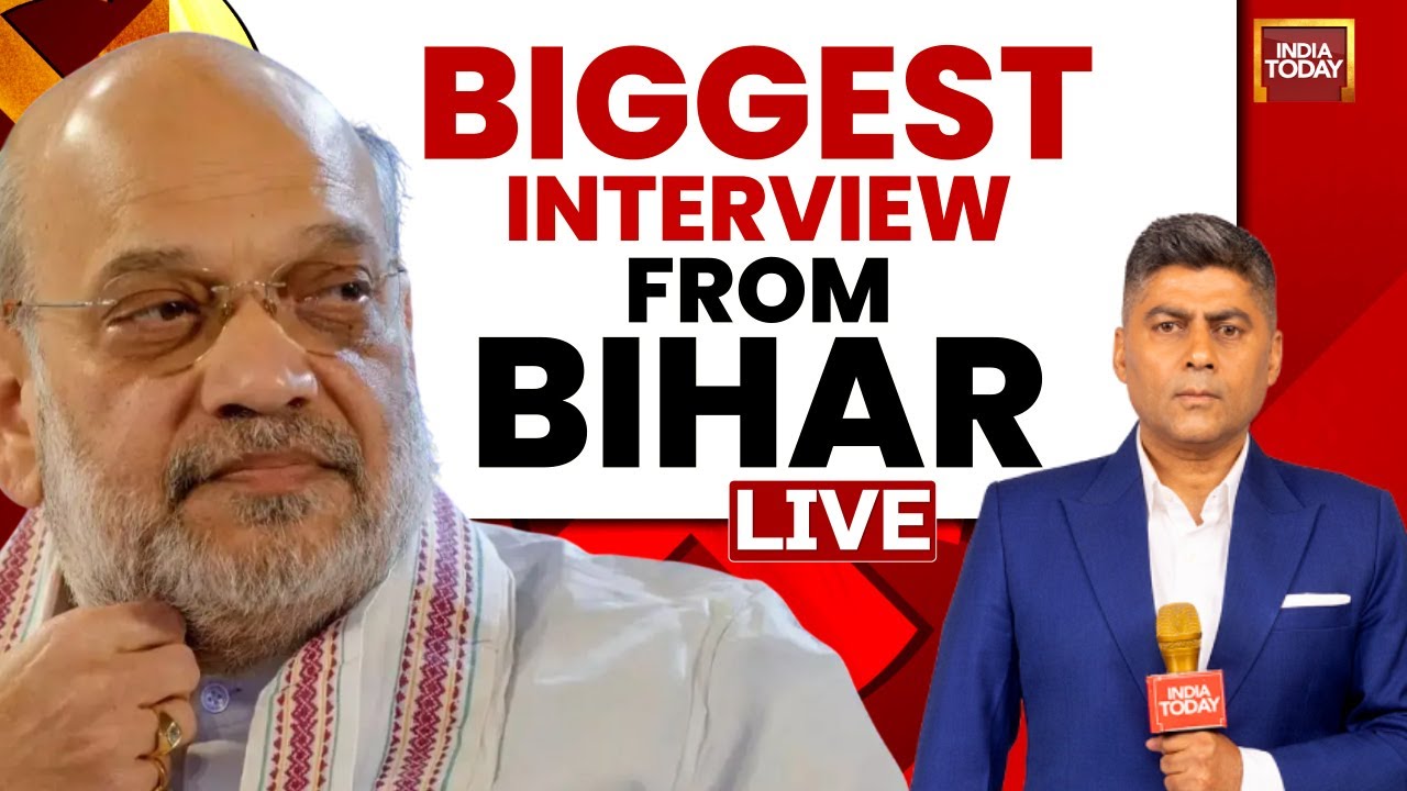 Amit Shah's Biggest Interview Before Bihar's Phase 2 Voting | MGB Vs NDA | Amit Shah LIVE