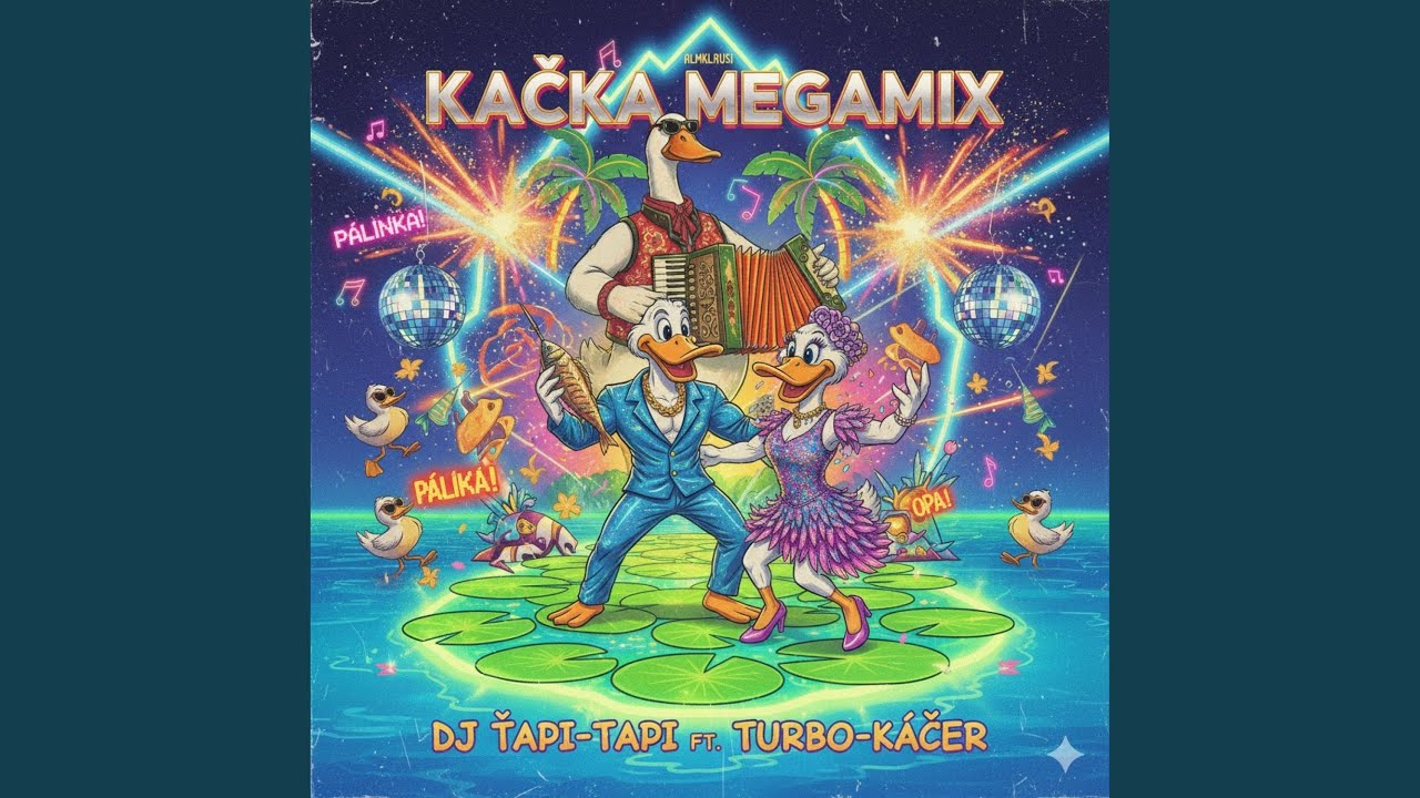 Pláva kačka po jazere, vo vode si šaty perie... Detský Disco Mix 2026