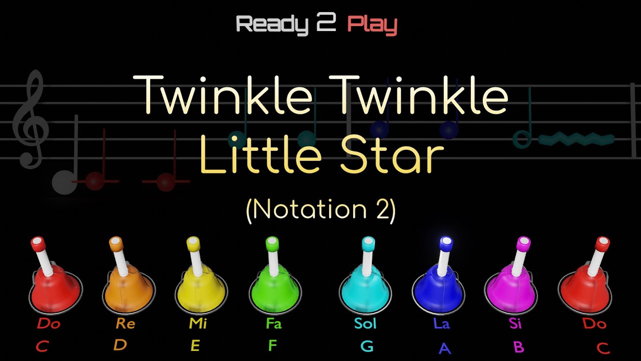 Bells - Twinkle Twinkle Little Star (Staff)