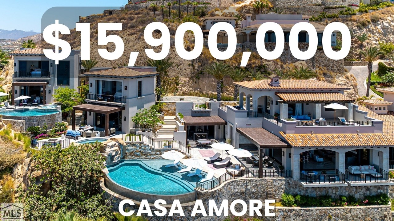 TOUR: $15.9M Casa Amore-Ultimate Palmilla Luxury Villa with Endless Sea of Cortez Views in Los Cabos