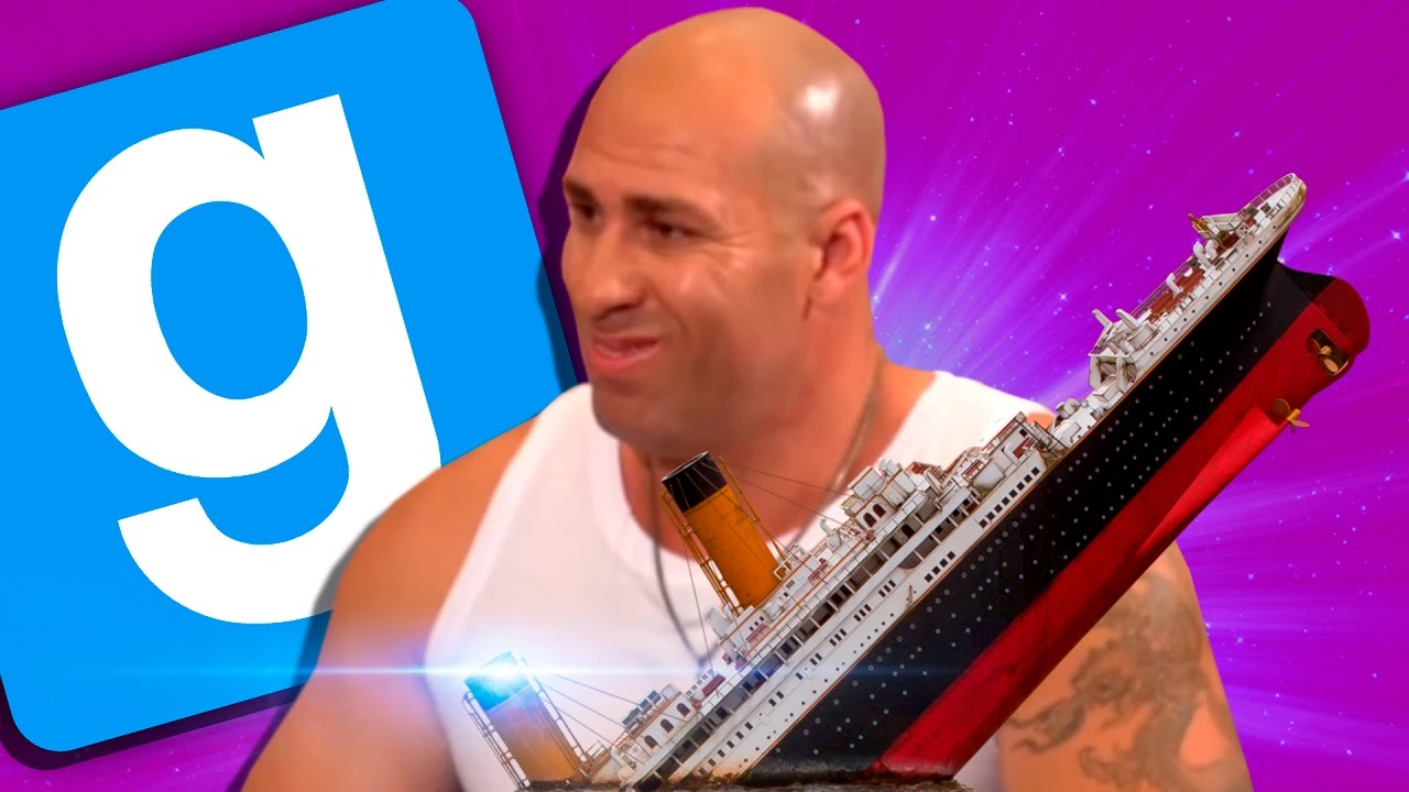 GMOD - QUEM ACHA GRAÇA DESSA SITUAÇÃO? Várias acusações no Titanic