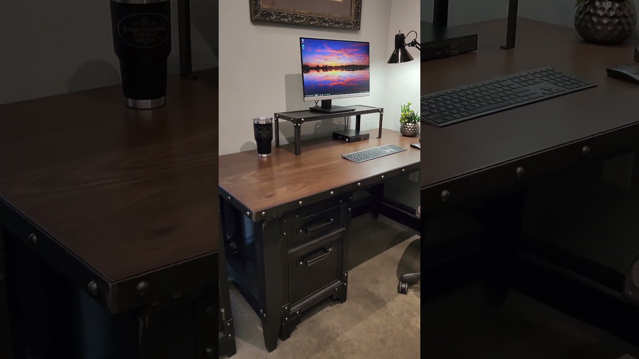 Modern Industrial Office Furniture, authentic and handmade in Houston Texas. Get your order in.