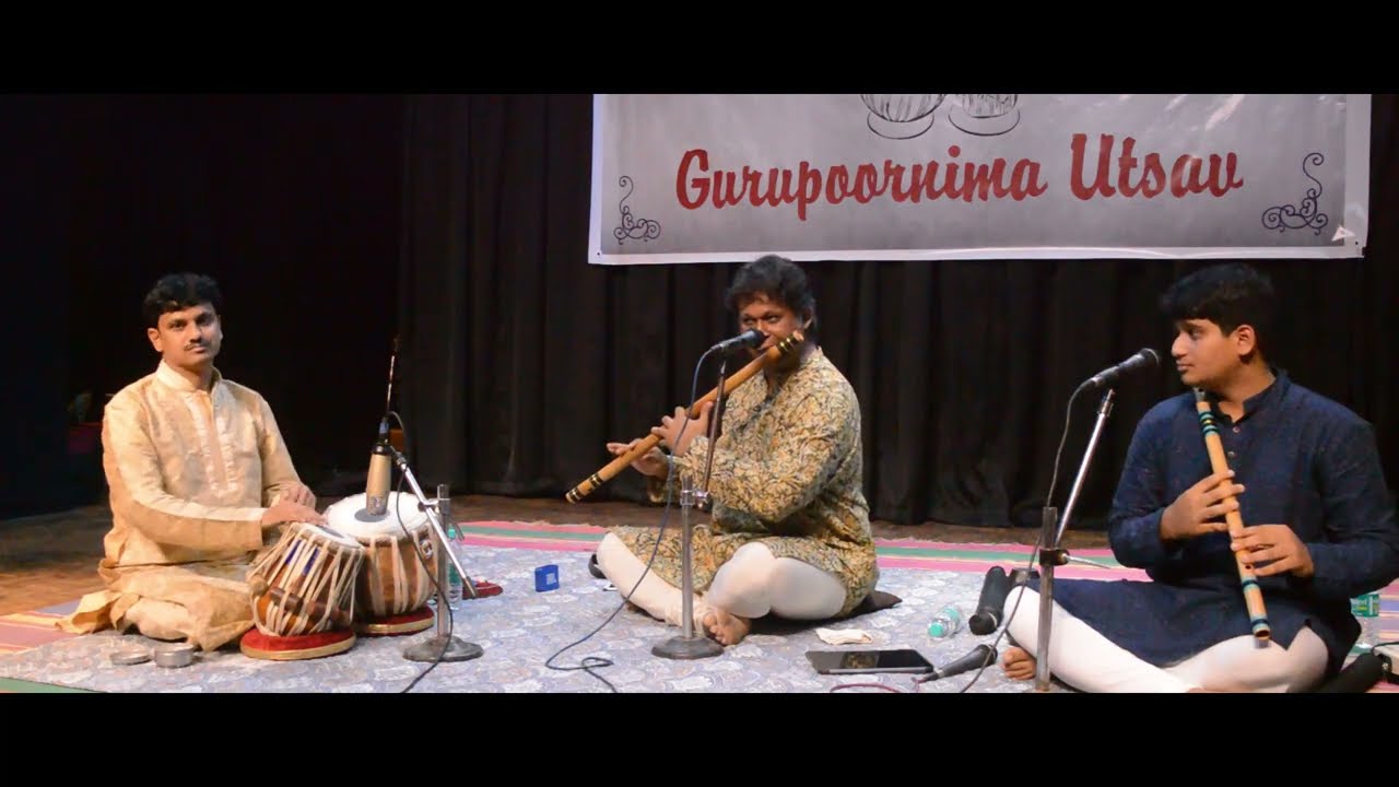 Rhythm and Beyond | Flute Recital - Shri Sameer Rao - Raag Kaushik Dhwani | Gurupoornima Utsav 2022