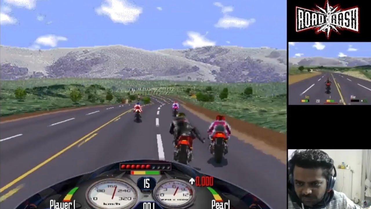 Playing Road Rash Napa Valley after 20 years!