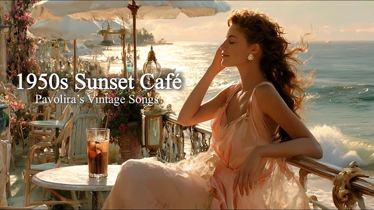 1950s Summer Seaside Sunset Caf&eacute; | Pavolira&rsquo;s Vintage Songs