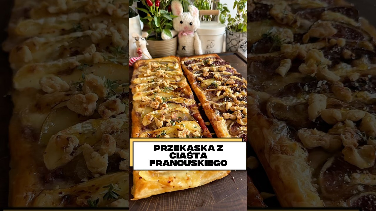 Fantastyczna przekąska z ciasta francuskiego. #food
